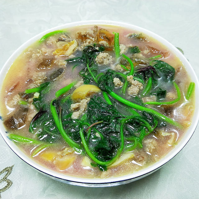 上汤苋菜,汤鲜味美,营养丰富