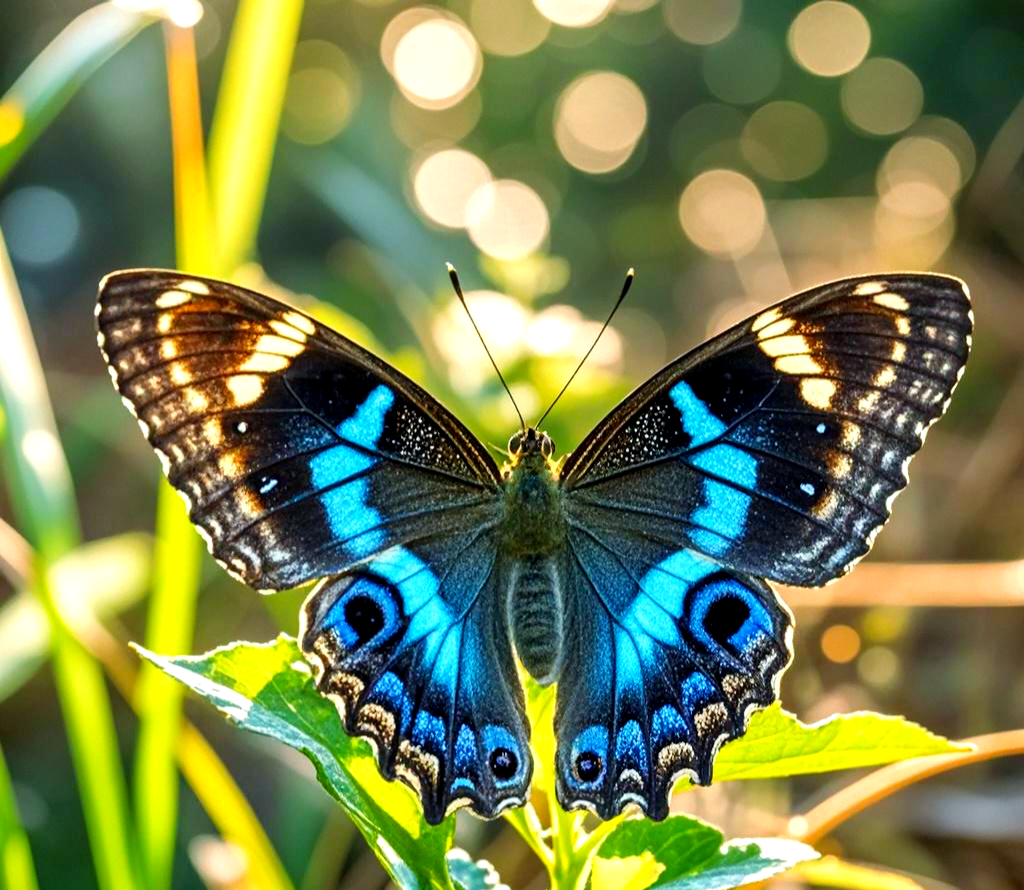 大孔雀蝶的全面研究:探究其生物学特性与行为模式