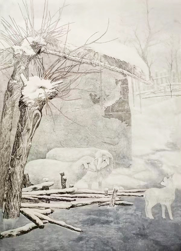 砚田心耕乡村风骨——著名画家李文集作品欣赏