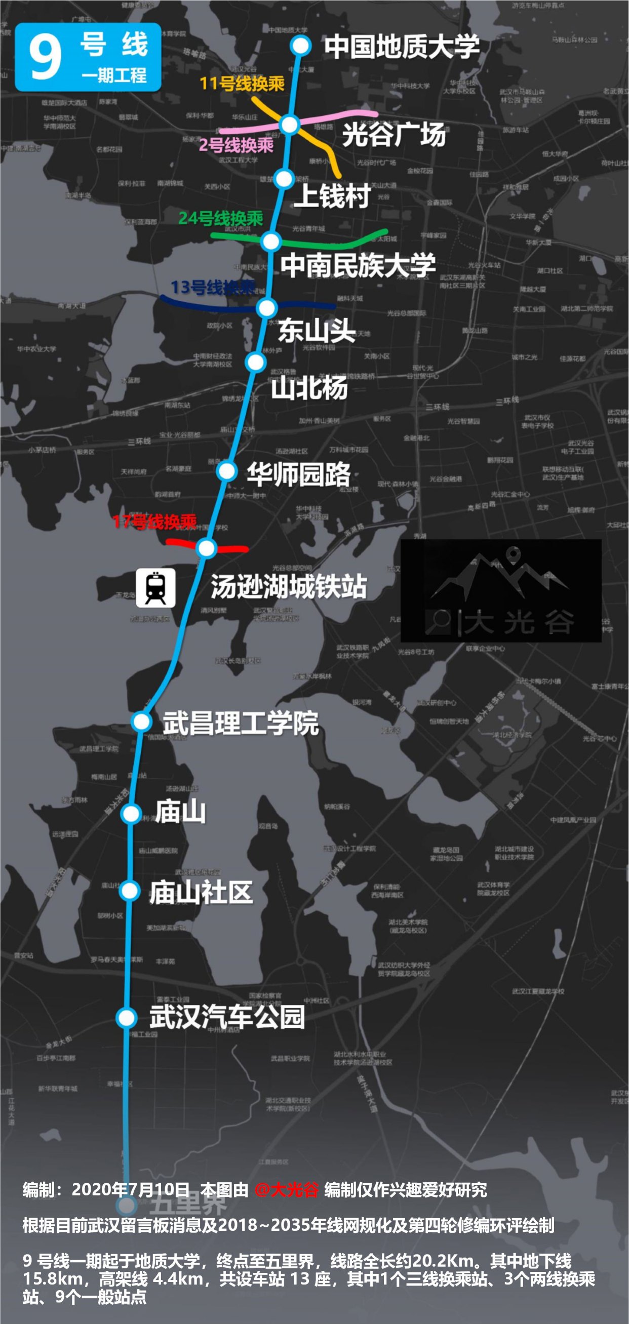 备受关注的武汉地铁9号线一期项目迎来了小进展