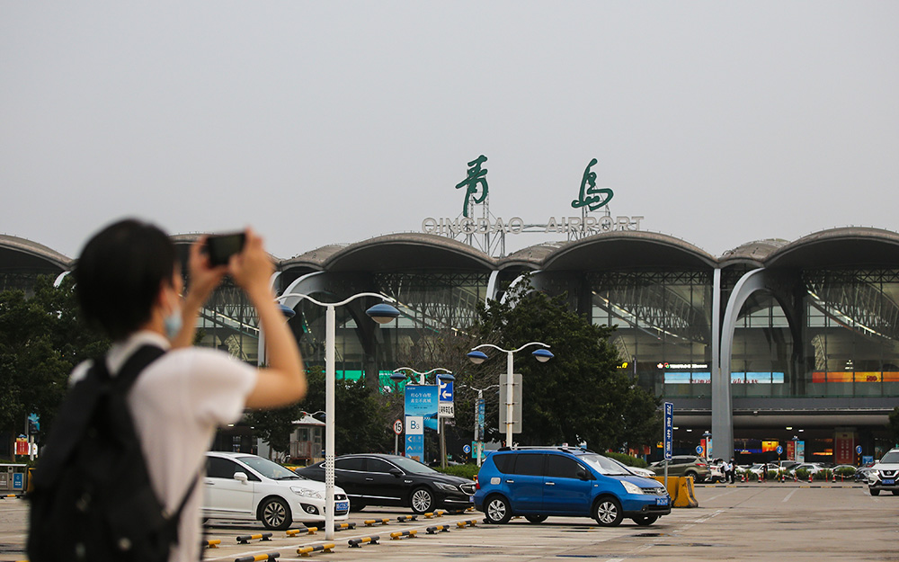 青岛飞机场图片大全图图片