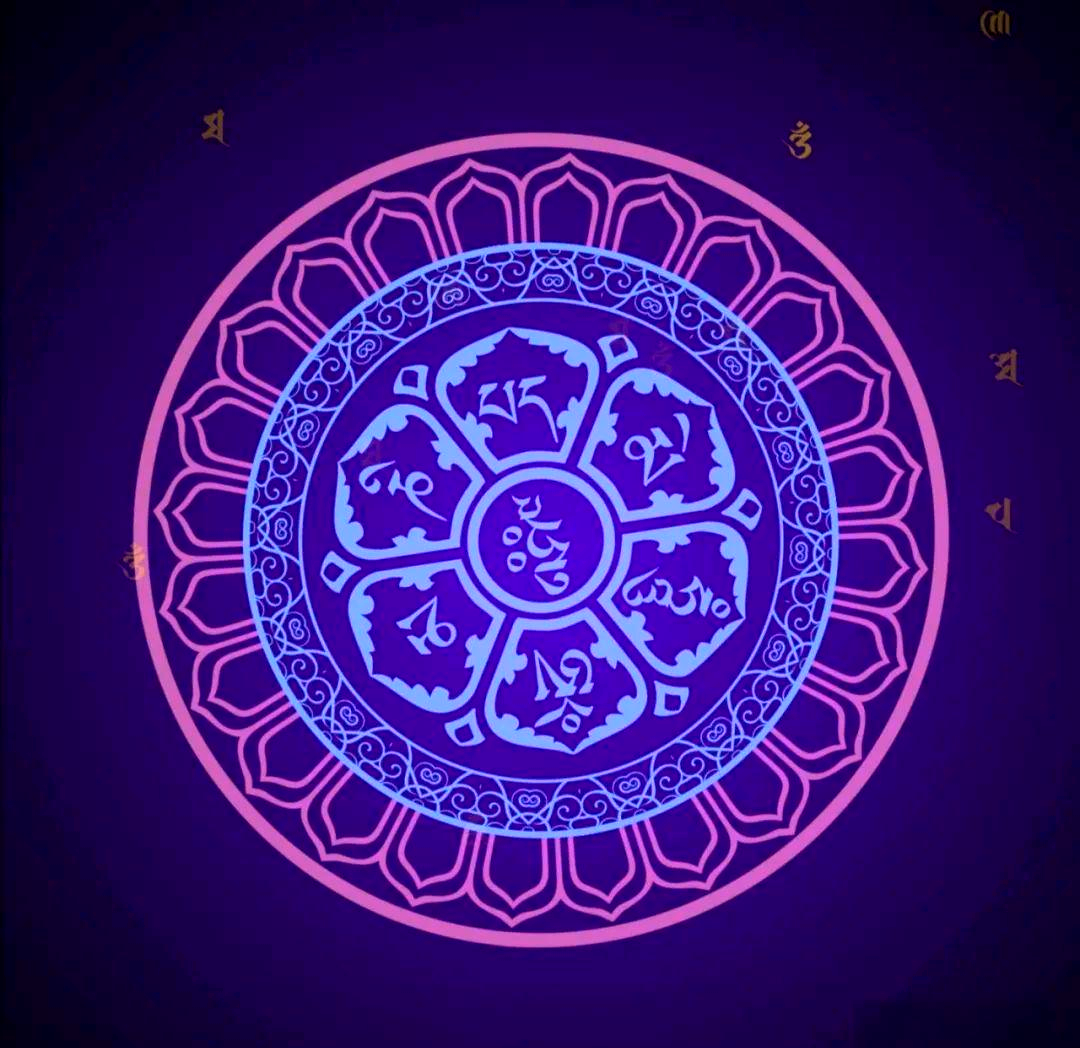 《六字真言颂》蕴含了宇宙的无限智慧与慈悲力量