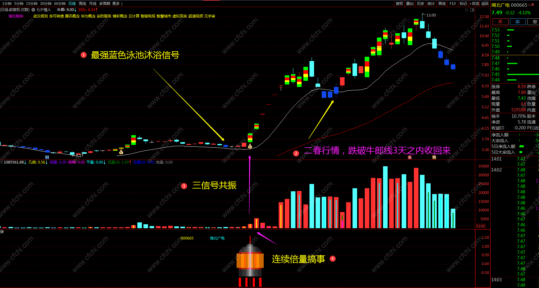 主力打死都不外传的通达信指标公式!