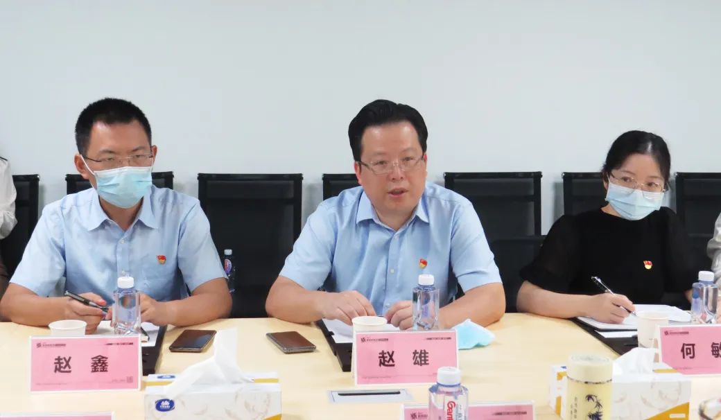 热烈欢迎龙岗区机关事务管理局赵雄副局长一行莅临指导