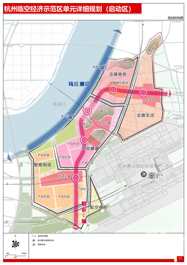 两项规划公布!杭州中轴上再建一座翼城