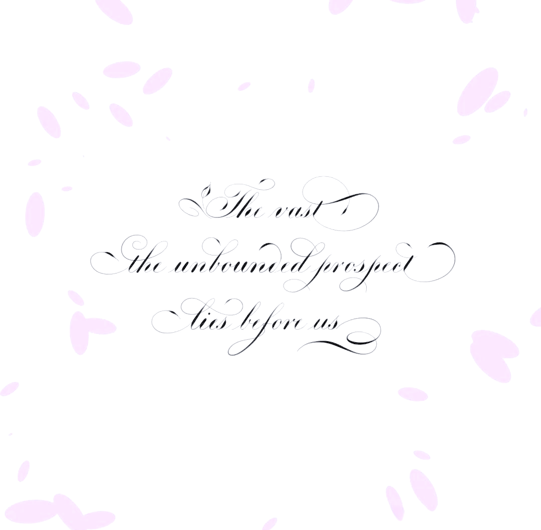 手写花体字英文书法艺术字精选集