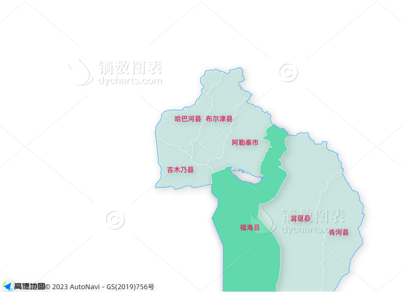 每天介绍一个边境城市  新疆·阿勒泰·福海县