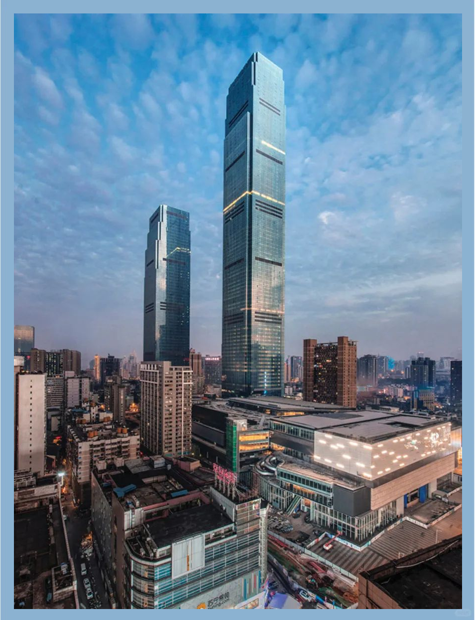 长沙国金中心:城市新地标与购物胜地