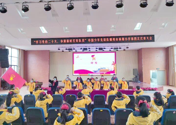 赣州市杨梅小学少代会:弘扬二十大精神,践行新时代使命
