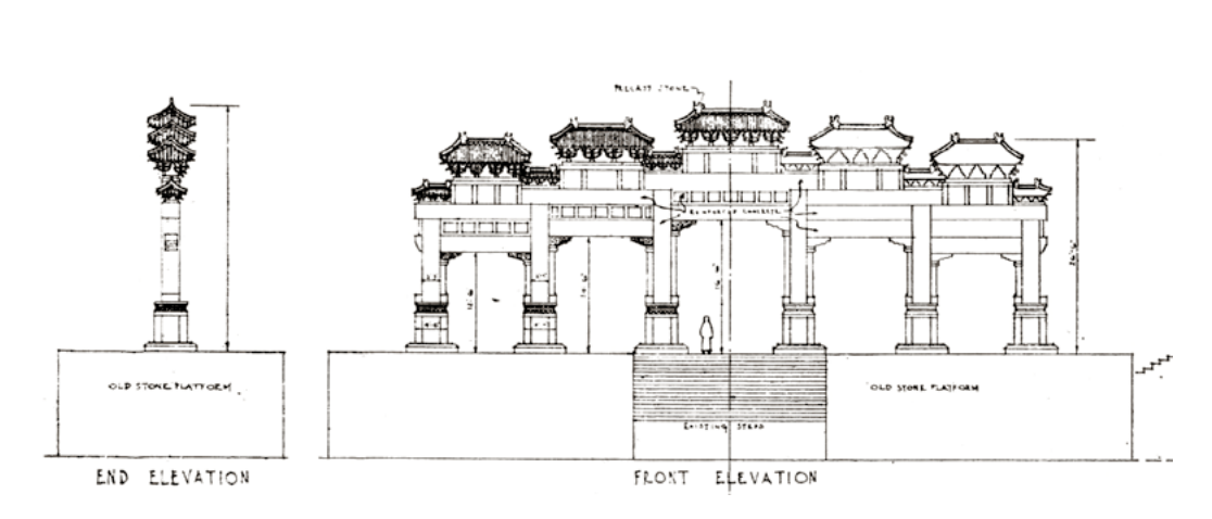 燕京大学平面图图片