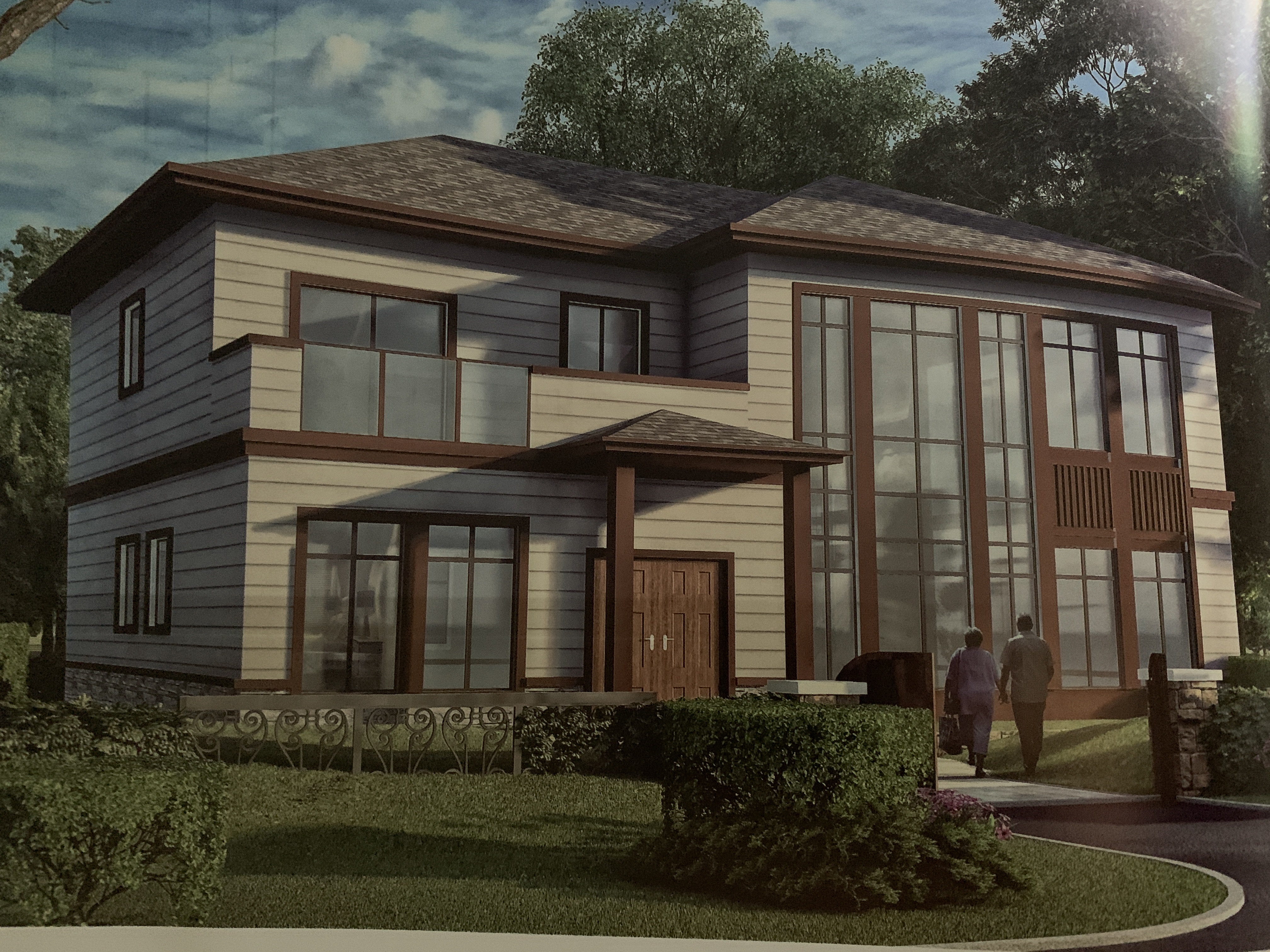 装配式集成别墅户型案例