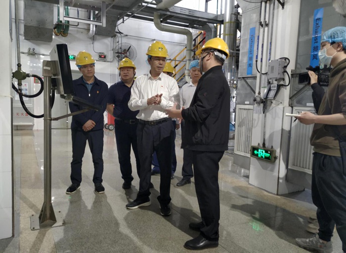 钟沛东到高新区开展安全生产大检查