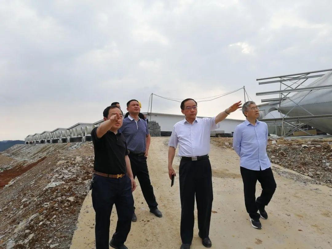 向顶天就联系的重点项目,重点企业赴古丈县开展调研