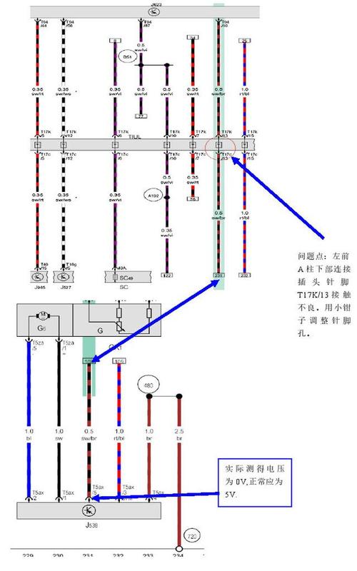 迈腾b8j519电源电路有几条?