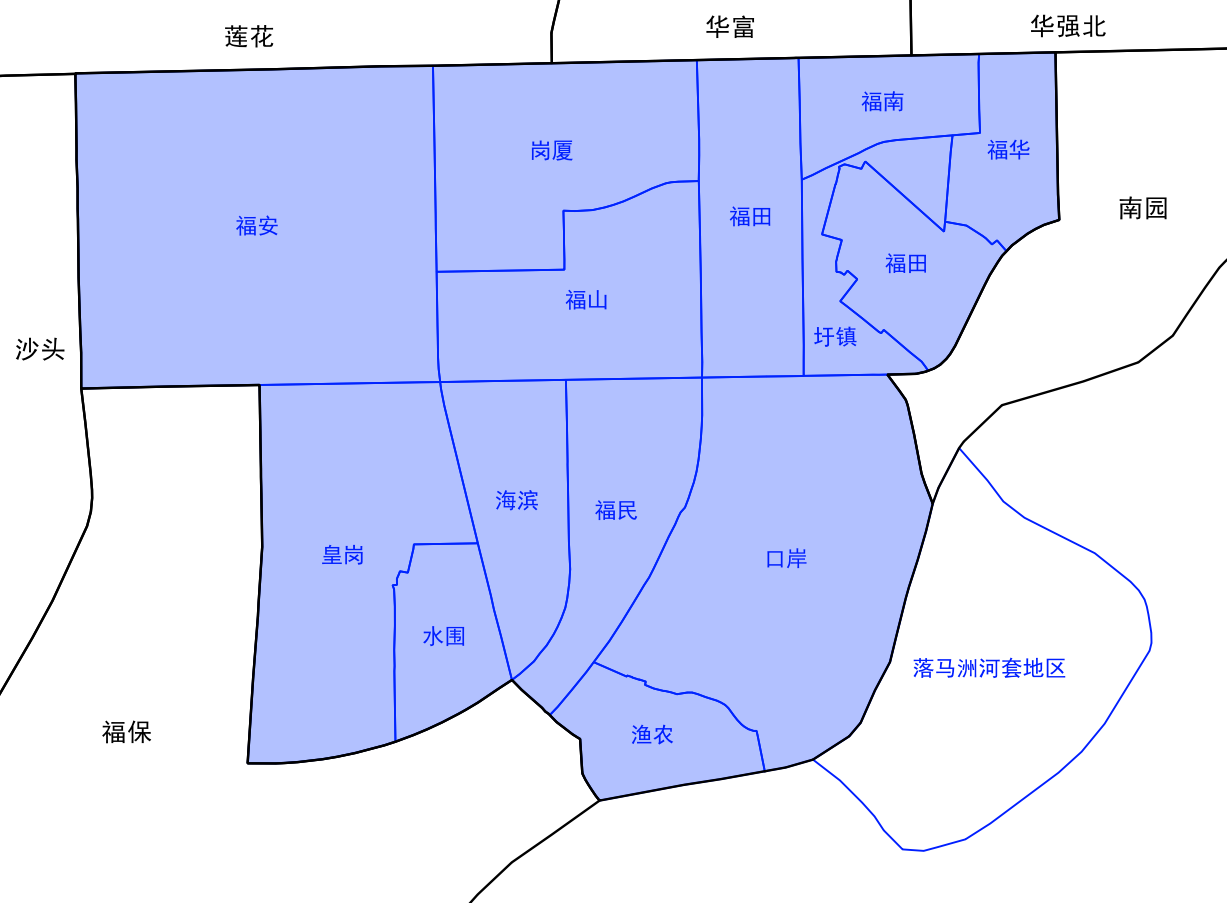 日本福田地图图片