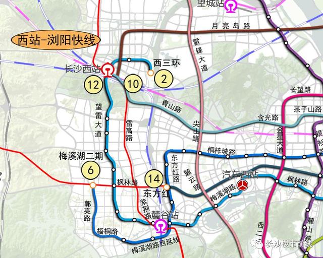 长沙多条地铁线路将有调整!7号线,8号线,1号线北延