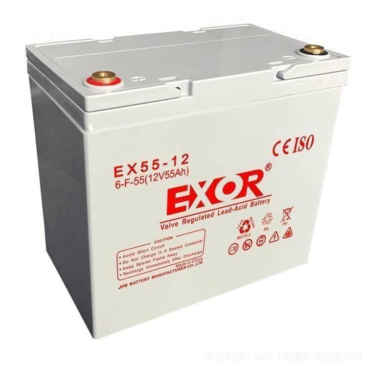 山东exor埃索蓄电池np50-12 12v50ah阻燃抗震型铅酸蓄电池