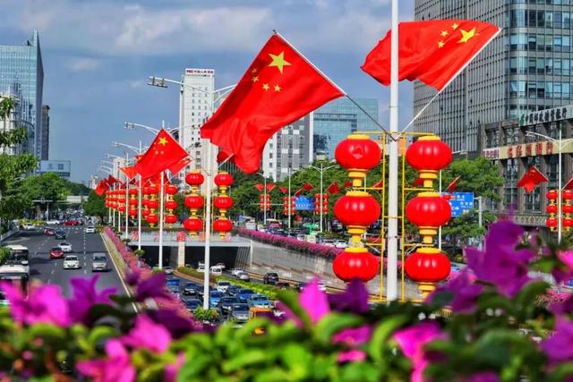 佛山,满城尽是中国红!