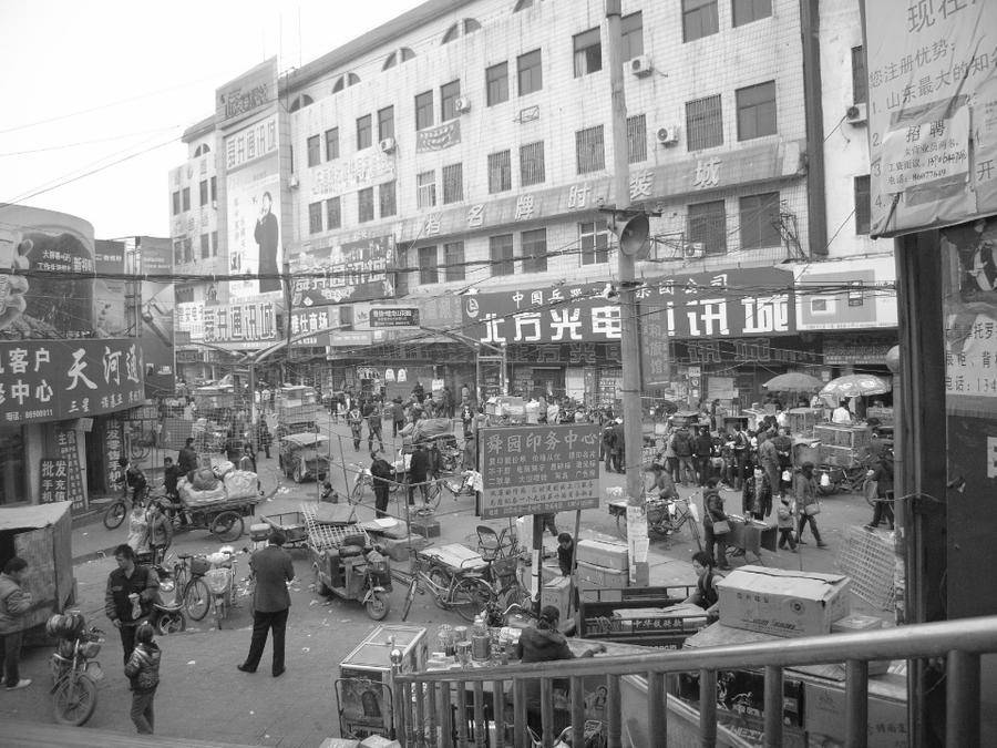 济南新市场老照片图片