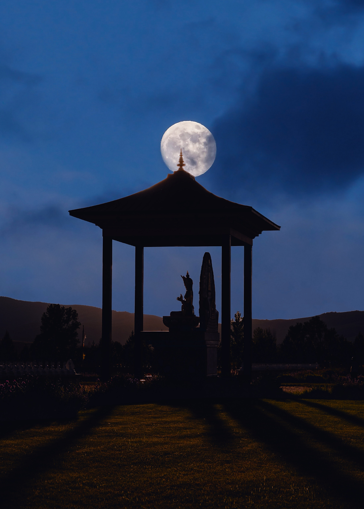 原创诗词:数字诗·月禅