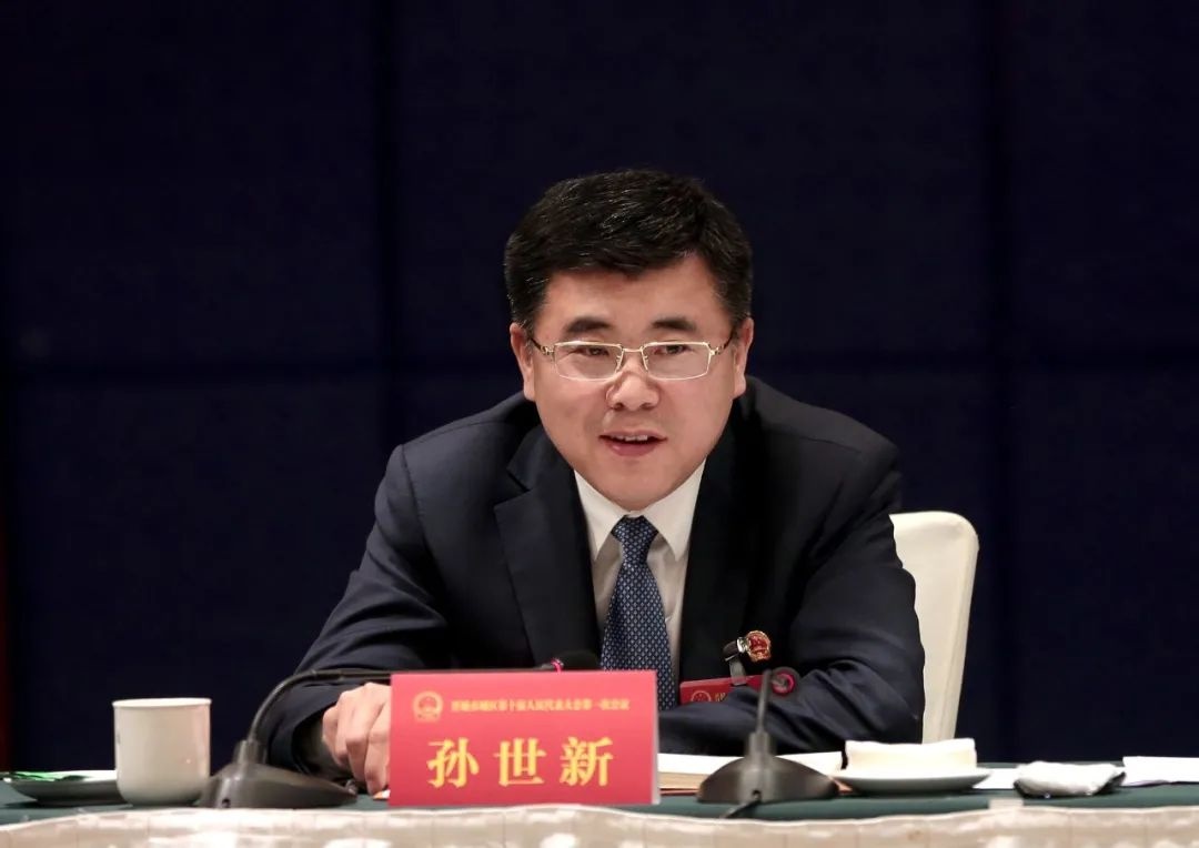 孙世新参加南街,北街,开发区代表团审议时强调:大力实施"双核"战略