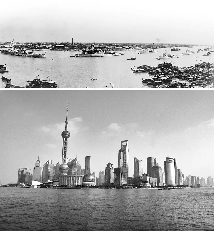 摄影记录中国百年变迁,100年前的中国城市你认识几个?
