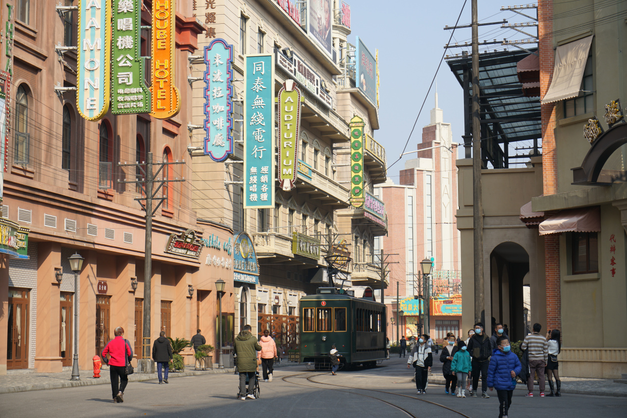 旅游风光介绍-横店梦外滩景区
