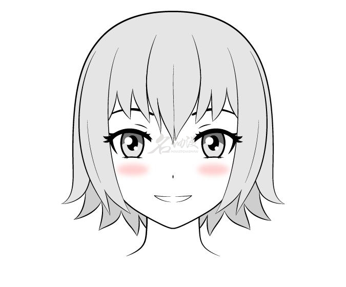 害羞表情入门画法