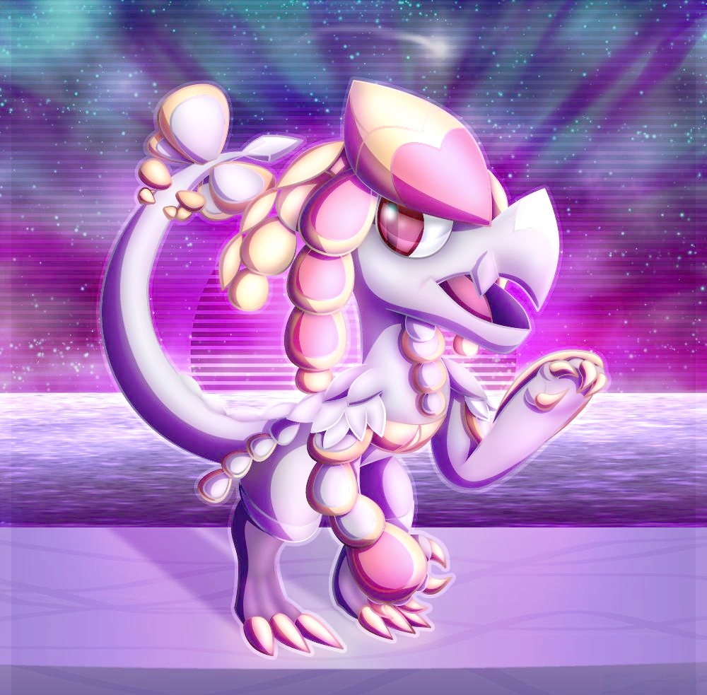 在神奇宝贝的众多角色中,杖尾鳞甲龙以其别具一格的形象和非凡能力脱