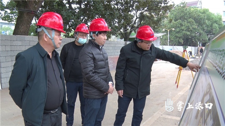 梁天琛实地调研渌口区工人文化宫新建项目
