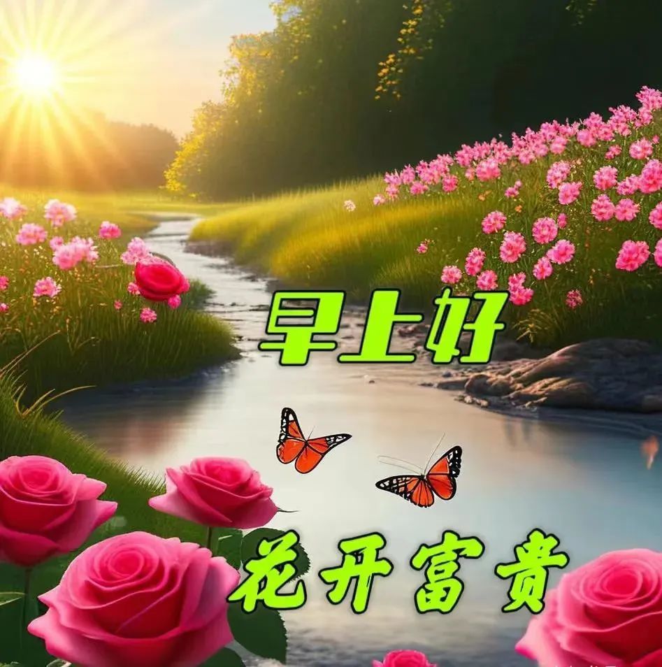 5月2日周二早上好,精选星期二早安祝福图片