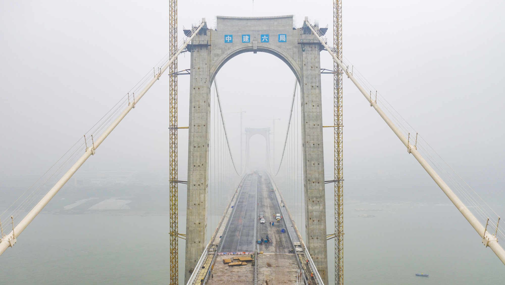 视觉重庆|白沙长江大桥预计本月中旬具备通车条件