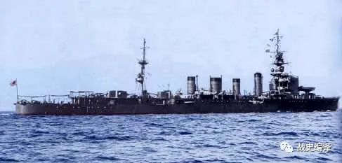 第二水雷战队旗舰"神通"号轻巡洋舰的航迹(中)