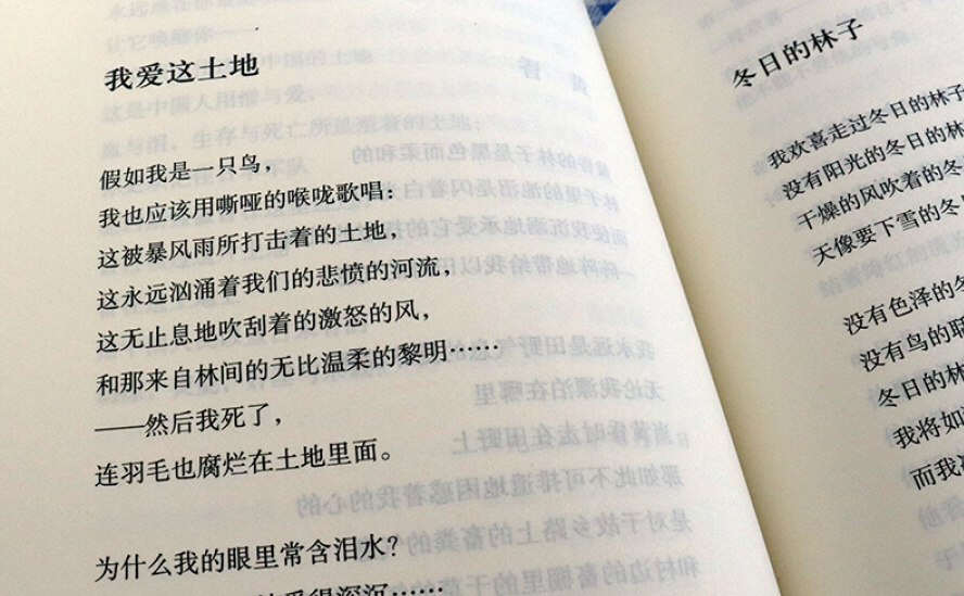 《艾青诗选》出版,收录经典作品近百首