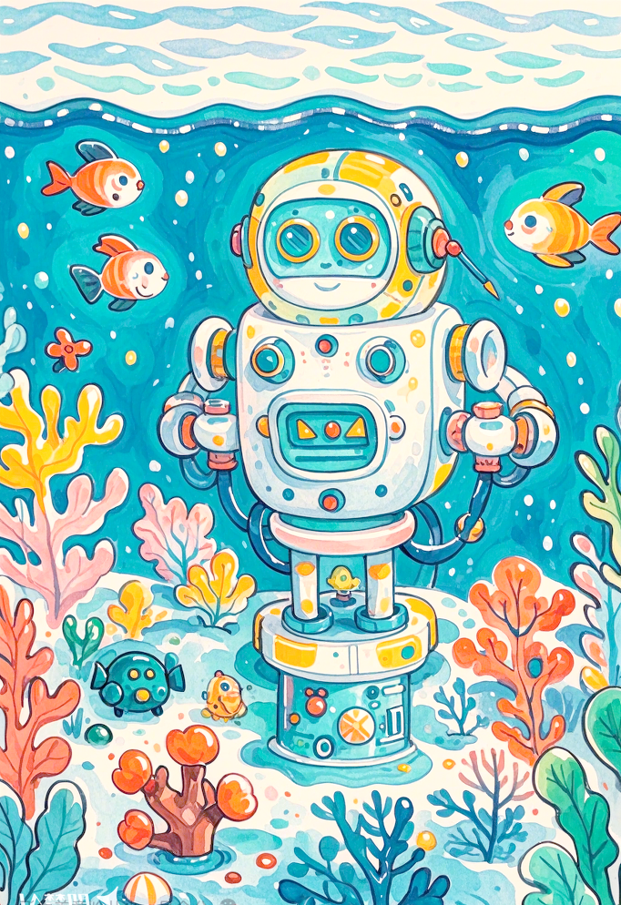 海底科技画:探索未来深海世界的科幻创作