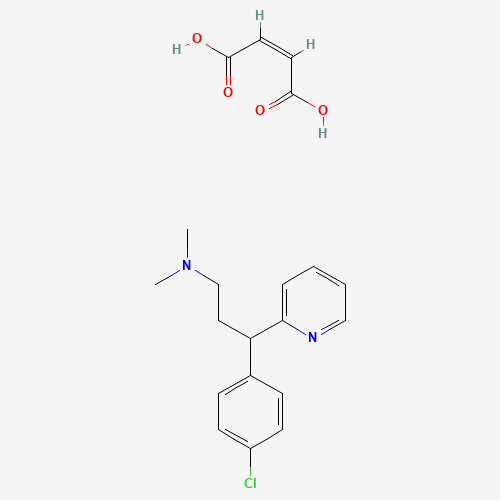 马来酸氯苯那敏结构式图片