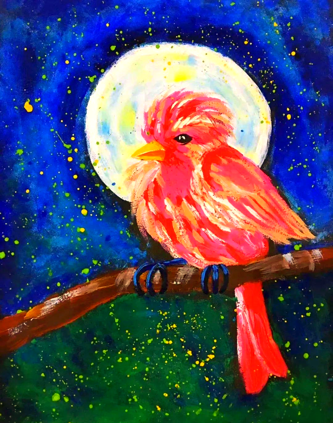 精选儿童创意美术范画,探索色彩与形状的无限可能!