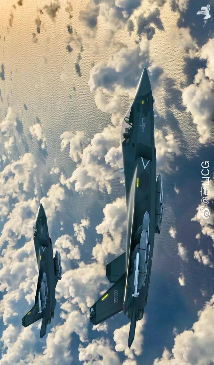 海空雄鹰歼35舰载隐身战斗机