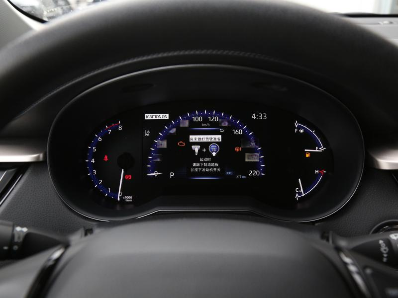 丰田奕泽izoa仪表盘图片解析