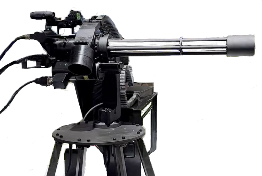 战场"绞肉机",中国"加特林"——cs/lm12型6管转管重机枪