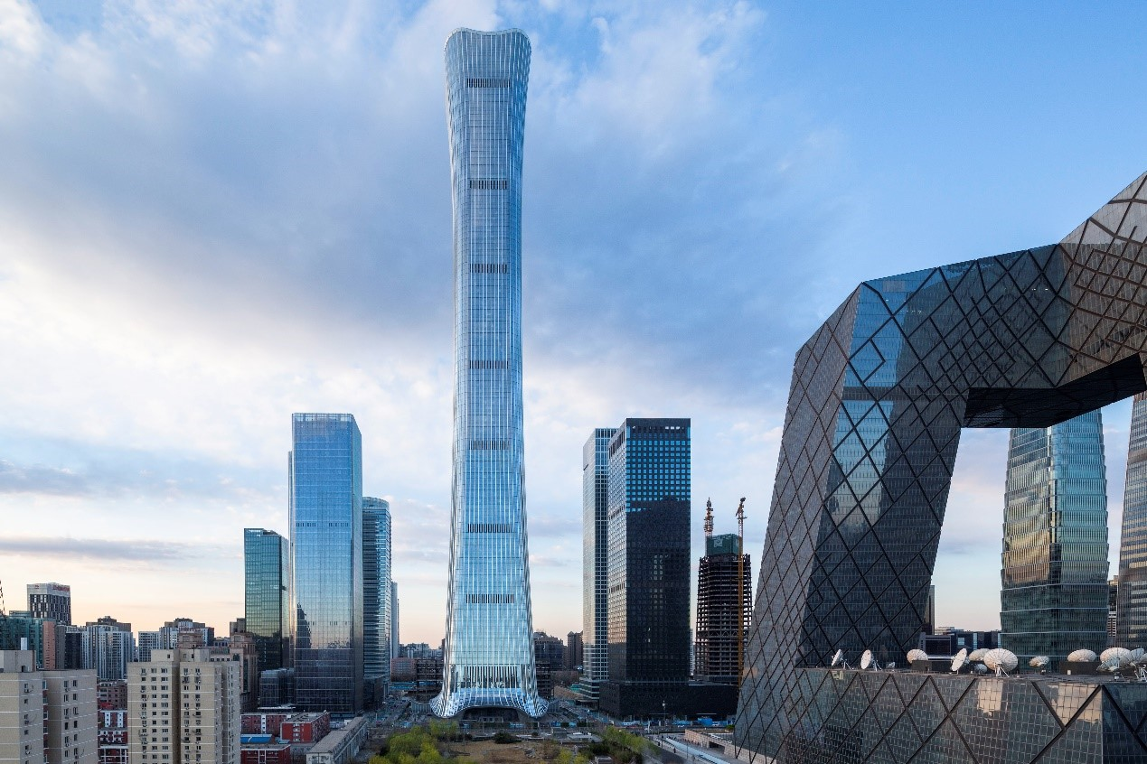 528米,整整108层!刷新15项纪录的北京第一高楼,有多震撼?