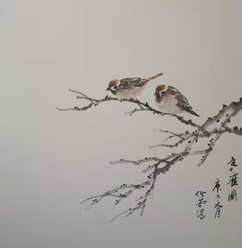当代著名画家赵炳南国画作品欣赏