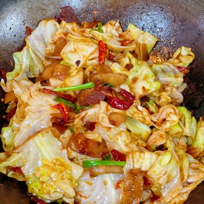 吃不下饭?那是你不会做干锅手撕包菜