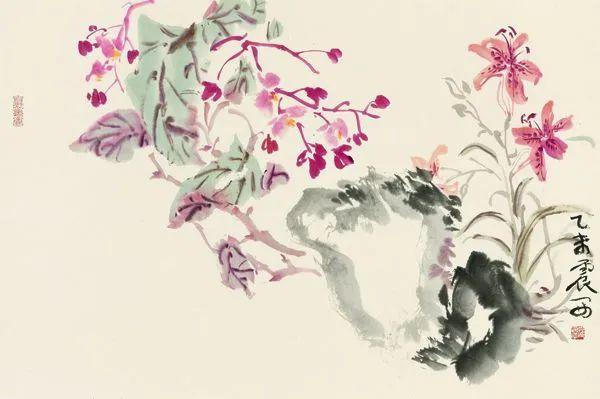 姚震西花鸟画欣赏