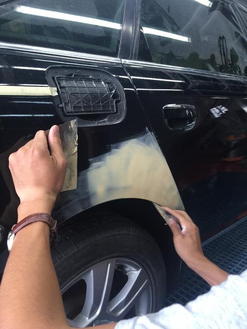 汽车补漆为什么要刮腻子