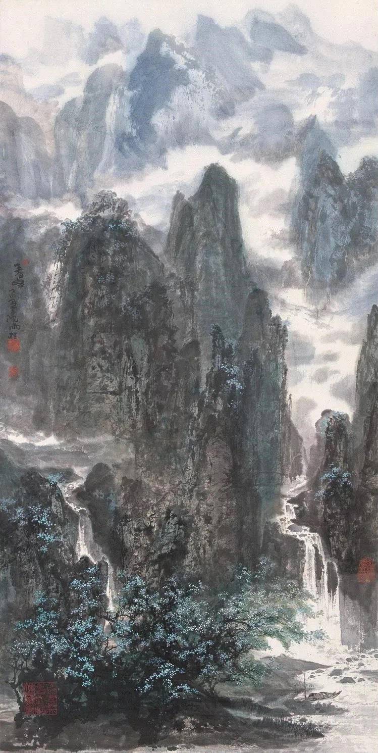 鉴赏|宋雨桂山水作品欣赏