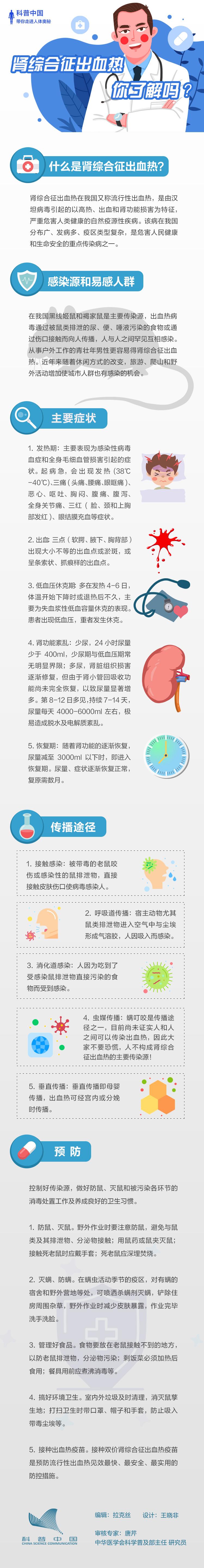 肾综合征出血热,你了解吗?