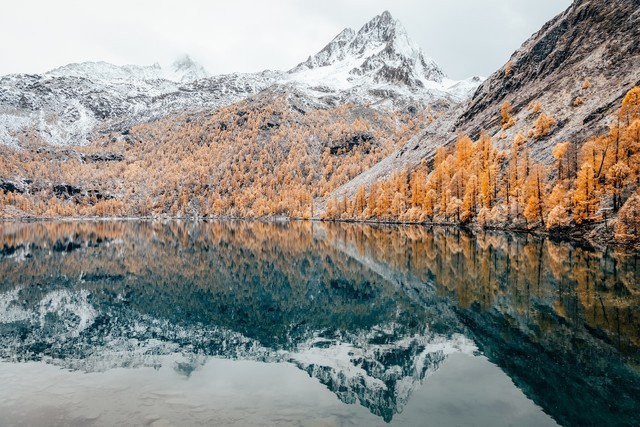 山林与雪山美景 佳能EOS R6 Mark II的治愈系摄影