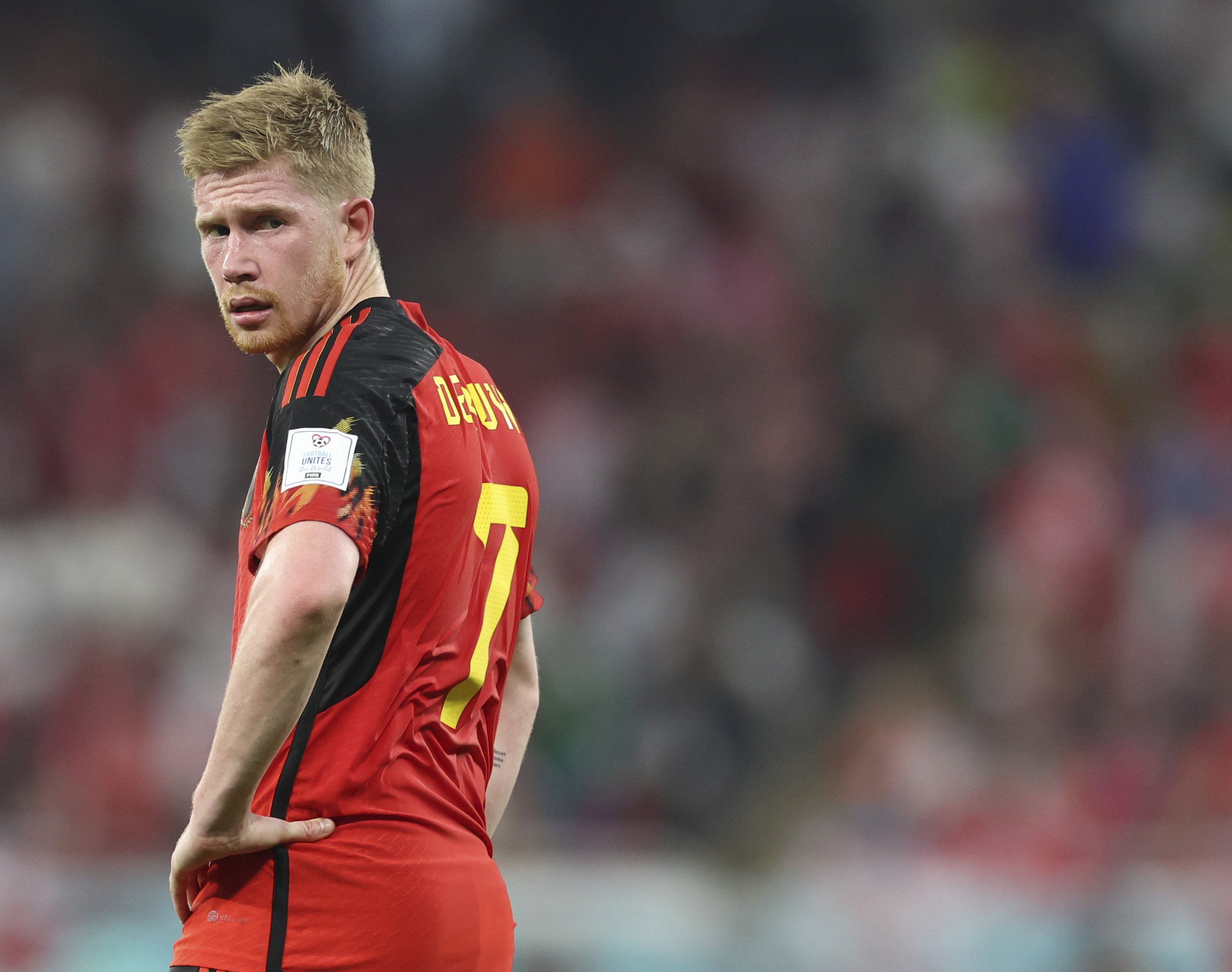 卡塔尔世界杯|德布劳内:我不配当选比赛最佳球员