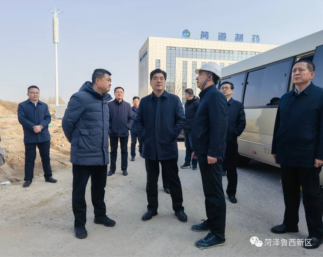 聂元科调研督导鲁西新区工业经济运行情况